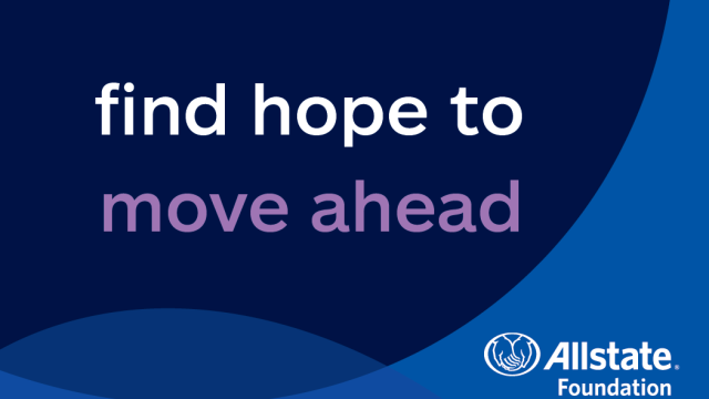 find hope to move ahead, Allstate Foundation